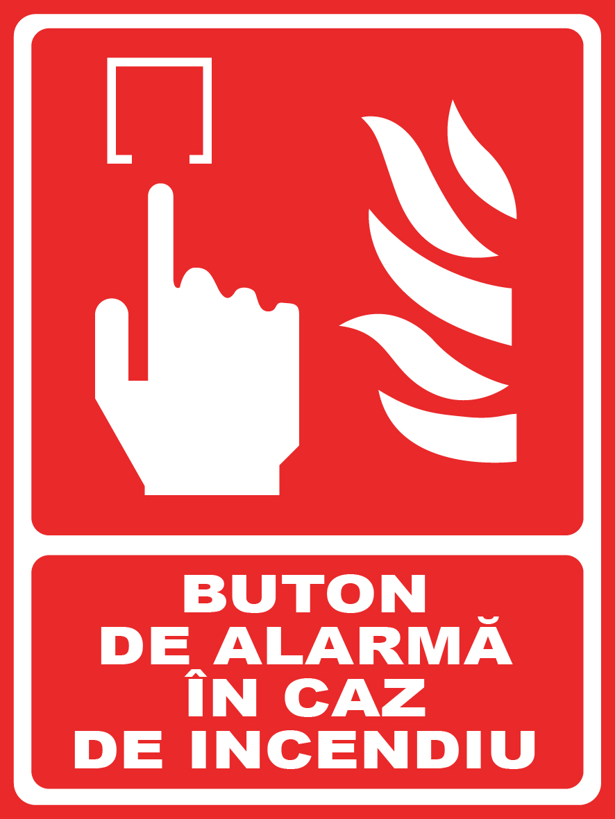 To deal with Exchange Decent Etichetă Indicator buton alarma in caz de incendiu - Tipografia Digitala
